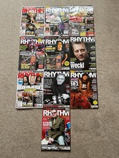10 Rhythm Magazines In VGC Various Issues See Photos