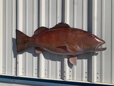 42" Cubera Snapper Half Mount Fish Replica - In Stock & Ready to Ship