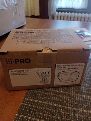 NEW WV-S32302-F2LG  Indoor Compact Dome Network Camera AI I-PRO ipro Security IP