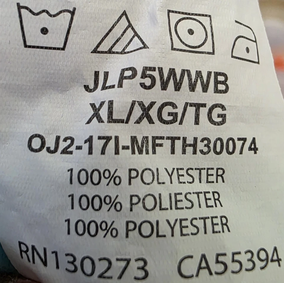 Camisa Top Blusa Riders by Lee Mujer Talla XL X Grande Botón Manga Larga Polar Foto 3 de 4