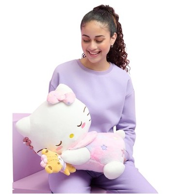 Hello Kitty and Friends, Hello Kitty 18-inch Sleeping Plush with Bestie Acces...