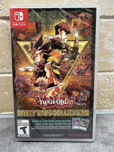 Yu-Gi-Oh! Nintendo Switch Early Days Collection Game w/ TGC Promo Card- 2025 NEW