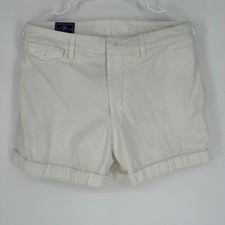 Polo Ralph Lauren 2016 US Paralympic Team White Chino Shorts Womens 4 USA Made