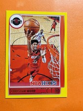 2021-22 Panini Hoops Yellow Christian Wood #134 Houston Rockets