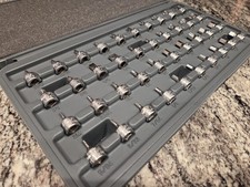 Blue Point By Snapon Tools 40 Pc 14 Drive Stubby Bit Socket Set