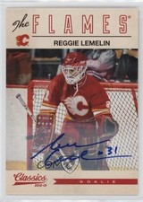 2012-13 Panini Classics Signatures Auto Reggie Lemelin #94 Auto k4s