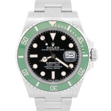Rolex NOS 2024 PAPERS Rolex Submariner 41mm KERMIT Green Steel Ceramic 126610 LV BOX