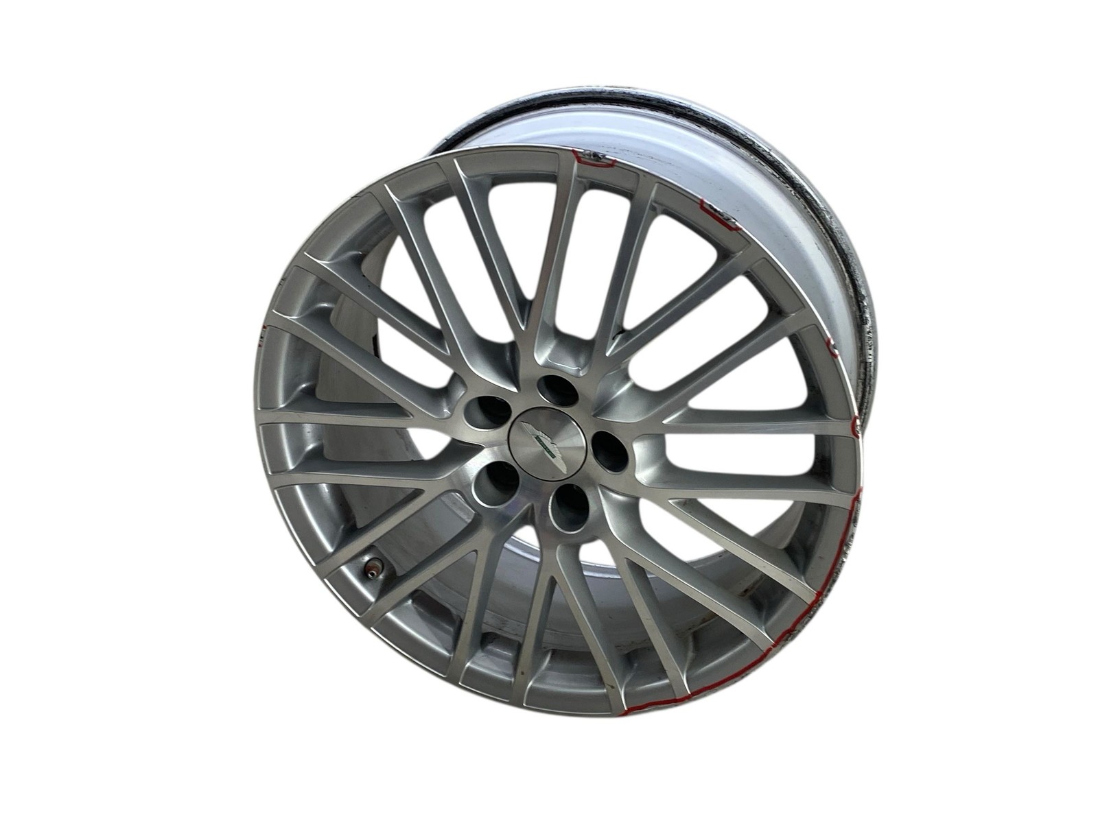 2009 Aston Martin Vantage (B) 19X8.5 Front Wheel Rim SIlver 9G33-1007-CA