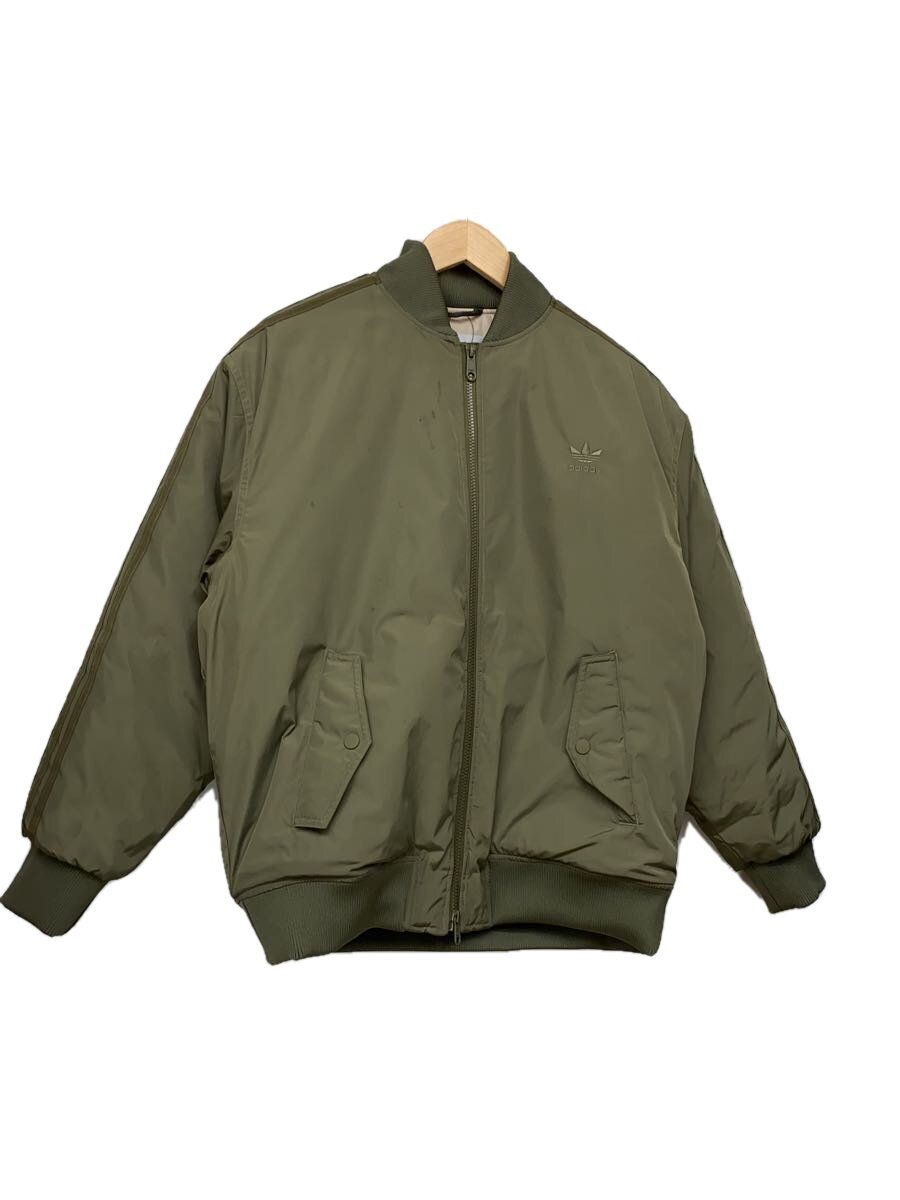 ALTRA Adidas Altro Bomber Giacca M Nylon Kaki IW8421 con Macchie