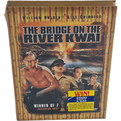 Die Brücke über den Fluss Kwai DVD 1957 DVD: William Holden 2001 Zone 1