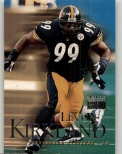 1999 SkyBox Premium Levon Kirkland #6 Pittsburgh Steelers