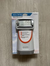AcuRite 00899 Wireless Rain Gauge Self-Emptying Collector Rainfall Monitoring