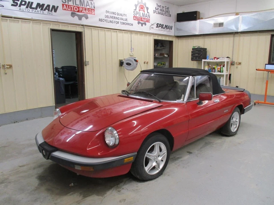 Alfa Romeo spider 1989 2.0L Engine 0675 Foto 3 de 4