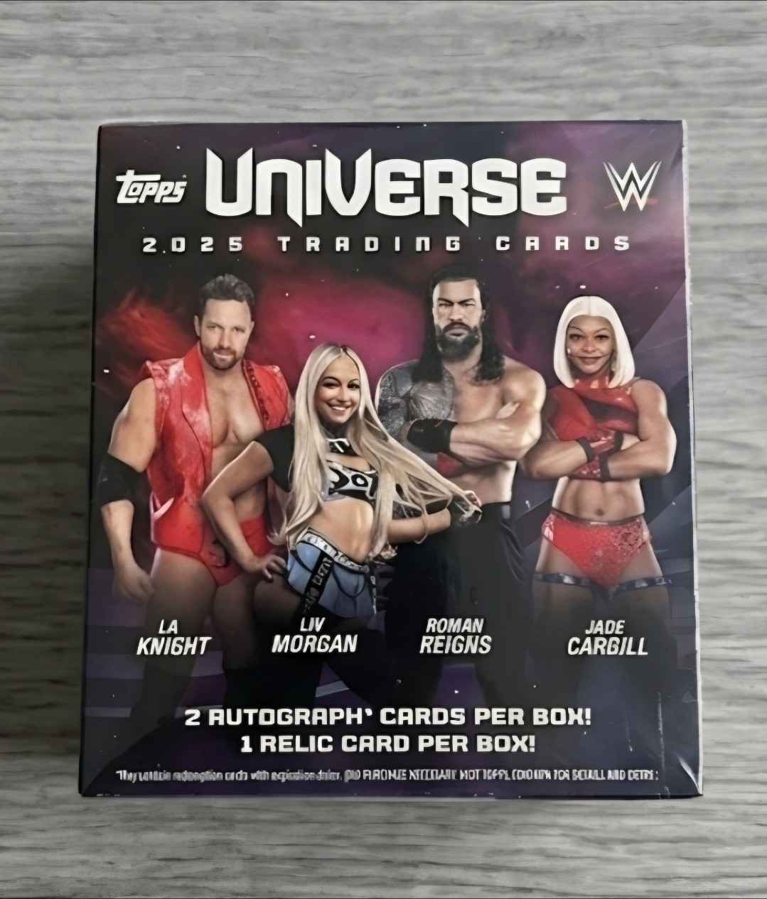 🔥 2025 Topps WWE Universe - Factory Sealed - Hobby Box w/ 2 AUTOS GUARANTEED +  view 2