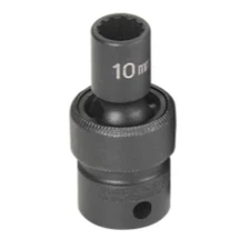 Grey Pneumatic 1110UM 3/8" Drive 12 Point Standard Metric Universal Socket -