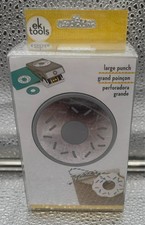 NEW EK Success Brands EK Tools Large Punch DONUT with Sprinkles FUN and Creative