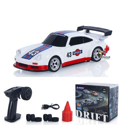 2.4G Mini RC Drift Car 1/43 Racing Vehicle 4WD Mini Car Model Radio BatteryLight