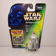 Kenner Star Wars Power of the Force AT-AT DRIVER 3.75  Action Freeze Frame 1998