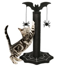 Halloween Cat Scratching Post Scratcher Kitten Playing Tower Indoor Cat Toy