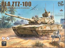 Poor Model 1/35 China PLA ZTZ-100 Main Battle Tank with ZRY222 Color-Coded Plast