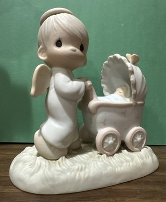 Precious Moments Baby's First Trip Figurine 16012  1985 No Box