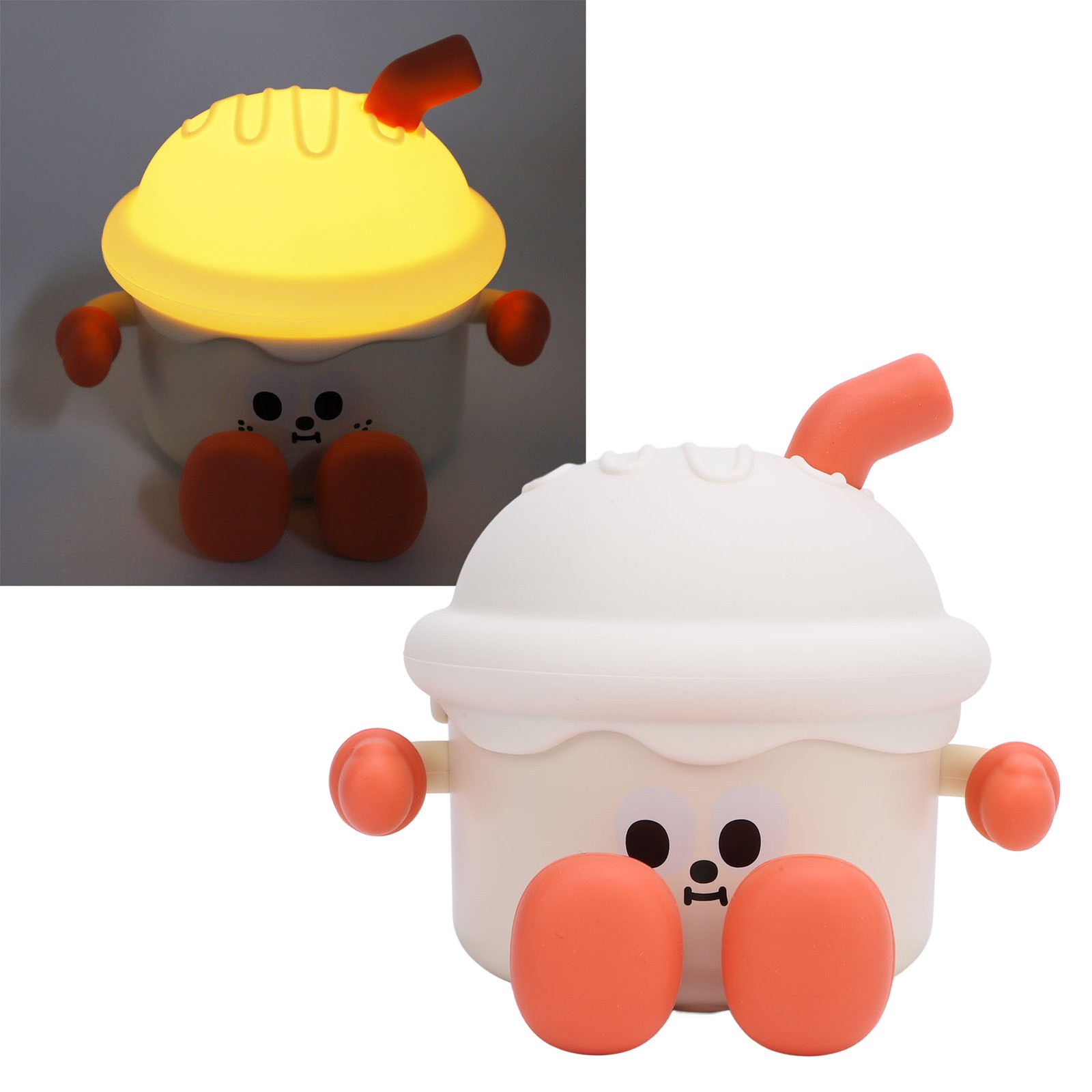»Kids Night Light 1200mAh 3 Level Dimmable Silicone Nursery Night Light For Room