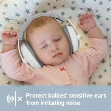 Baby Ear Protection Noise Canceling Earmuffs Infant Headphones Sleep Travel Safe