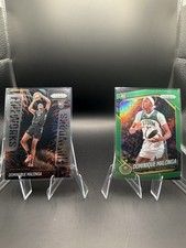 2025 Panini Prizm WNBA - Dominique Malonga #116 Green Prizm (RC) & Fireworks