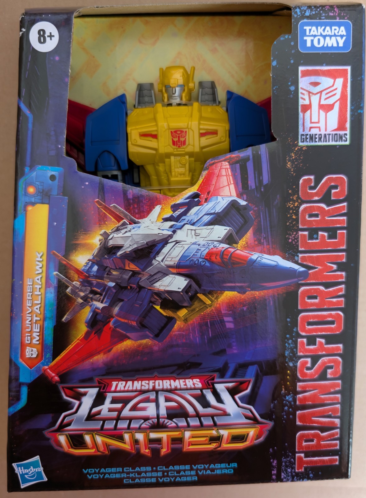 Metalhawk Transformers Generations Legacy United Voyager Class Action Figure