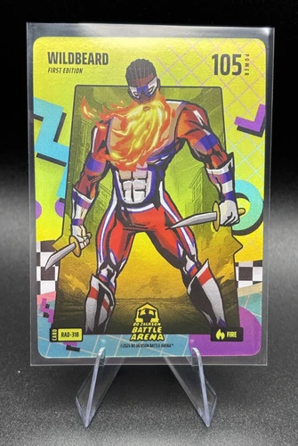 2024 Bo Jackson Battle Arena WILDBEARD "James Harden" 80s RAD BF Fire #RAD-318