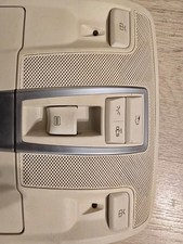 MERCEDES GLS X166 W166 ROOF OVERHEAD CONSOLE LIGHT LAMP SWITCH A1669066802 MERCEDES GLS X166 W166 ROOF OVERHEAD CONSOLE LIGHT LAMP SWITCH A1669066802