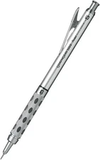 Pentel Graph Gear 1000 Mechanical Pencil, 0.5mm 1 Count (Pack of 1), Silver 