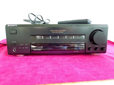 SONY STR-V200 AM FM Home Theater Stereo Receiver A/V Control  Tested & Working
