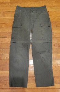 Boy Scouts BSA Pants Youth 8 Green Convertible Switchback Scouting America