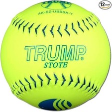 New Trump Stote USSSA Classic M 12 Slowpitch Softballs Dozen FREE SHIPPING