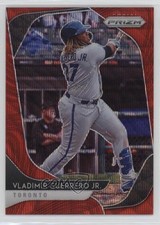 2020 Panini Prizm Tier II Red Wave Prizm 43/99 Vladimir Guerrero Jr #165 o7m