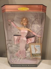 1997 BARBIE As MARILYN MONROE, GENTLEMAN PREFER BLONDES-PINK GOWN
