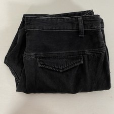 COUNTRY ROAD Womens Faded Black Cropped Stretch Jeans Size 10 Very Good JJ108