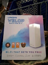 WHW0301 AC2200 Linksys Velop Intelligent Mesh WiFi System TriBand WiFi Router