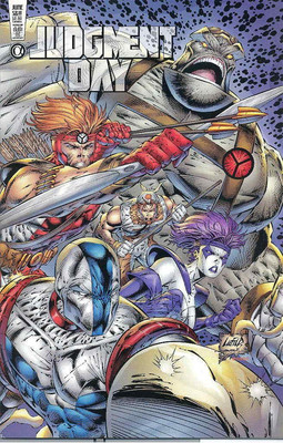 Judgment Day #1 (2nd) VF; Awesome | Alan Moore Alpha Youngblood Liefeld ...