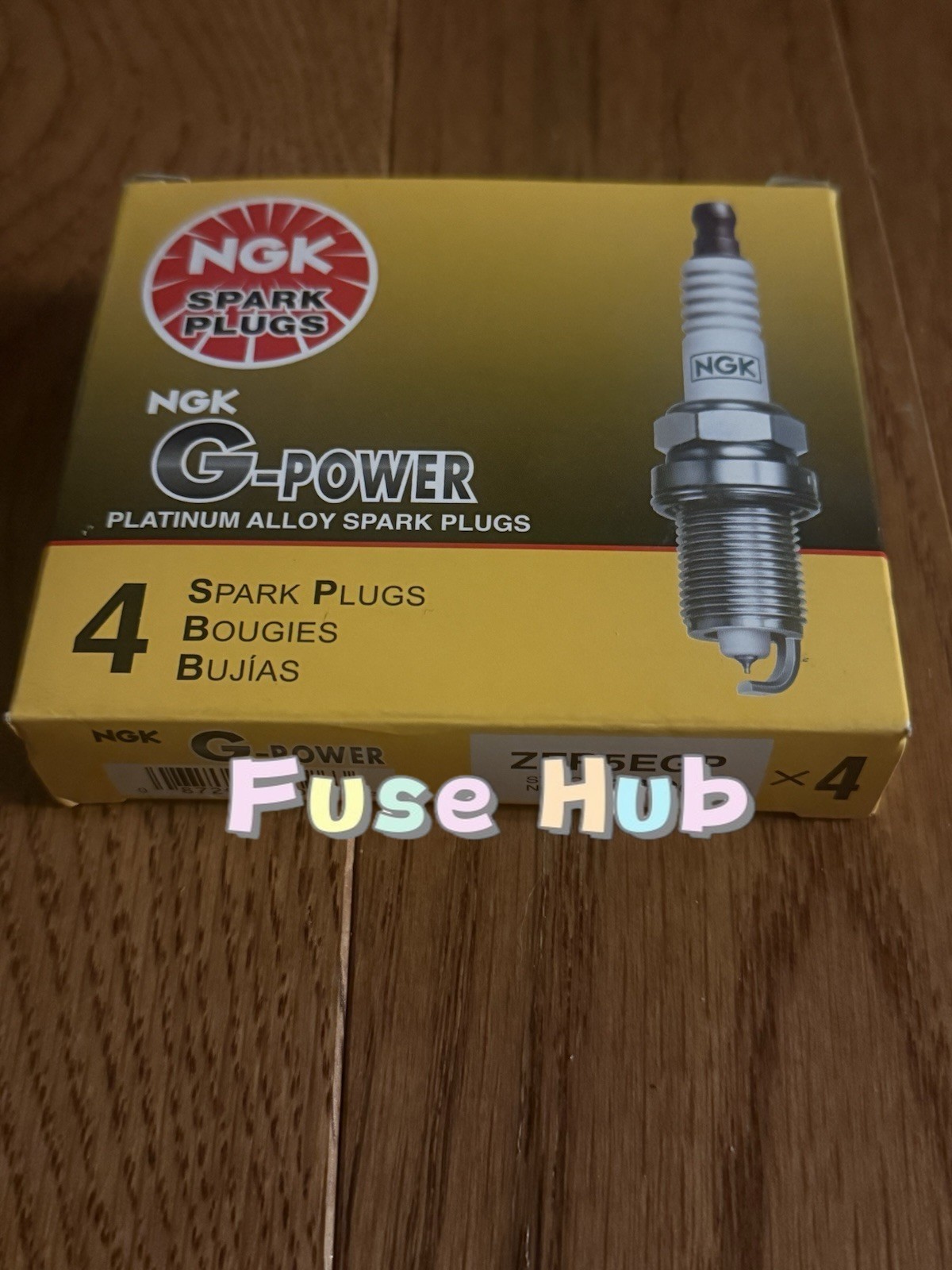 4PC New NGK G Power Spark Plugs ZFR5EGP 7096 Fast Shipping
