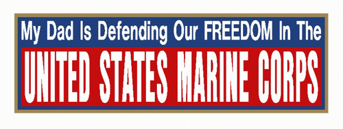 UNITED STATES MARINES Decal 3 X 9 Decal USMC Military - Picture 4 of 13