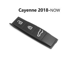 3 Button Key Fob Button Pad Replacement for Porsche Cayenne 2018-2023