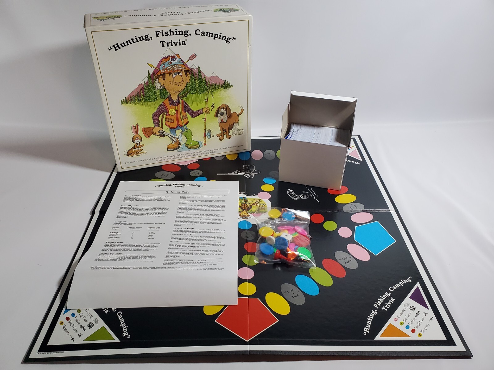 Hunting Fishing Camping Trivia Man Rifle Friendship Mountainmen