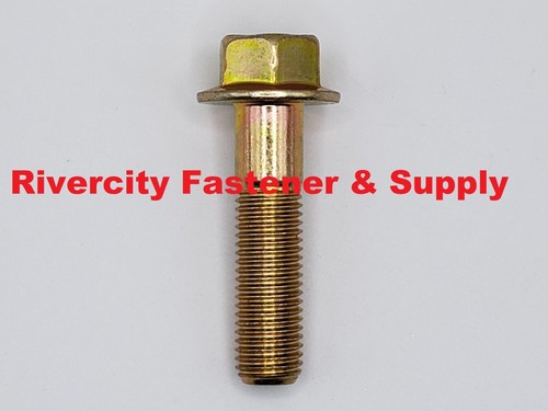 5 M10-1.25x50mm JIS Small Head Flange Bolts – Zinc Plated Hex Screws (Grade 10.9) 7 thumbnail image
