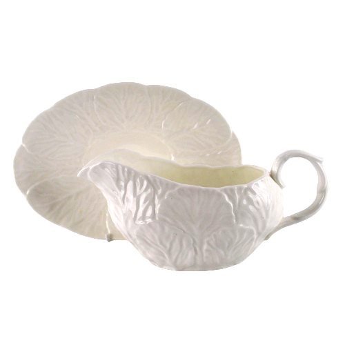 Wedgwood Coalport Countryware Gravy or Sauce Boat with Stand Vintage White - Picture 1 of 13