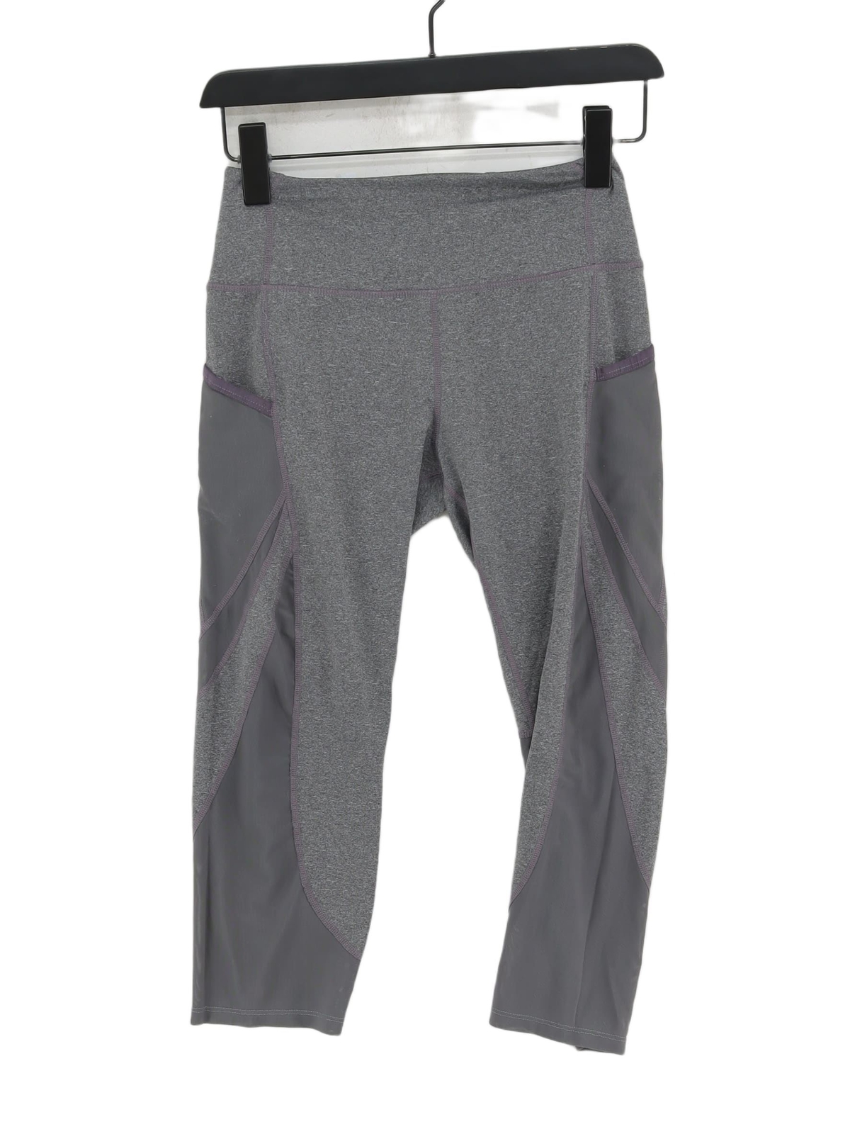 ALTRA Gymshark Leggings Donna W 24 in Grigio 100% Altro Ritagliato