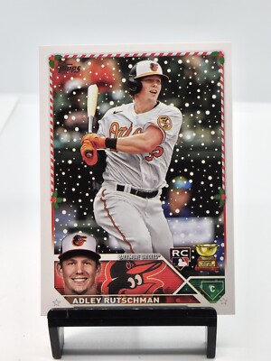 2023 Topps Holiday Adley Rutschman All-Star Cup Rookie Baltimore Orioles #H50