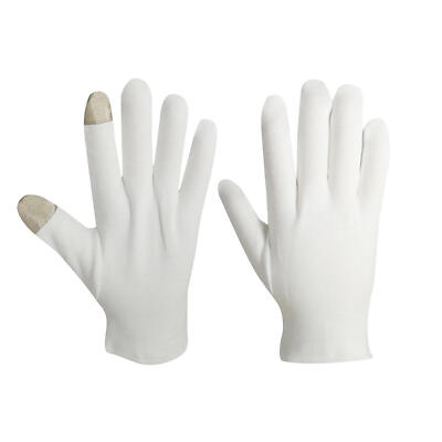 Cotton Gloves For Eczema Thickened Cotton Touchscreen Moisturizing