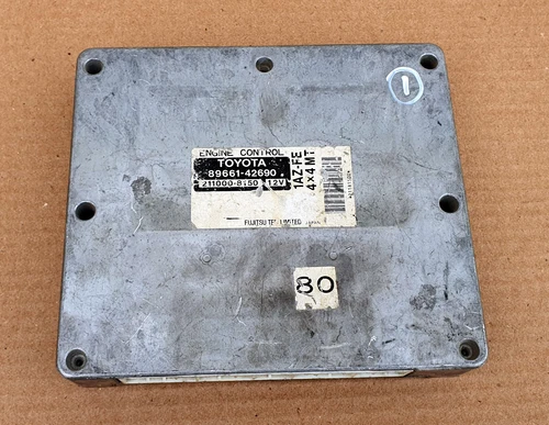 Toyota RAV4 2000-2003 89661-42690 1AZ-FE 4 4 M/T Ecu Ecm oem jdm 211000-8150 - Picture 7 of 8